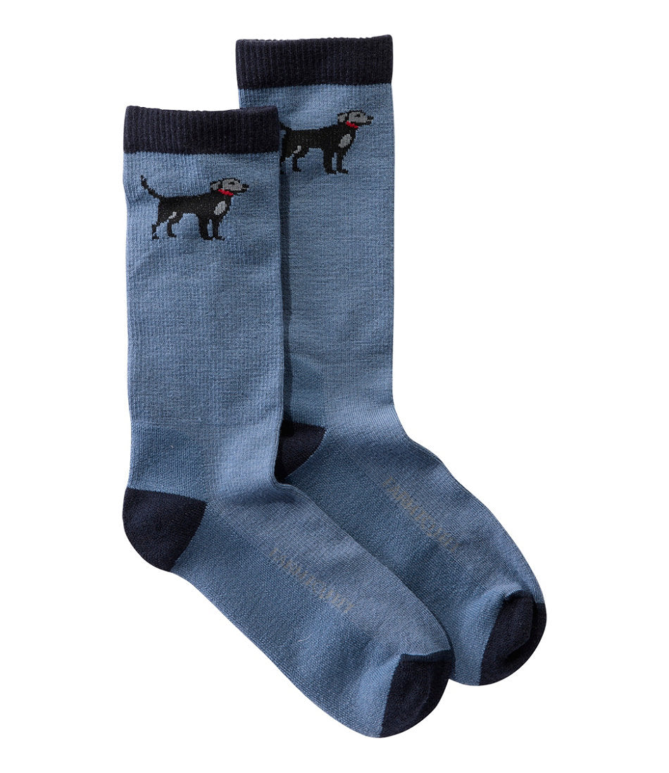 Adults' Farm to Feet Dog Collection Crew Socks