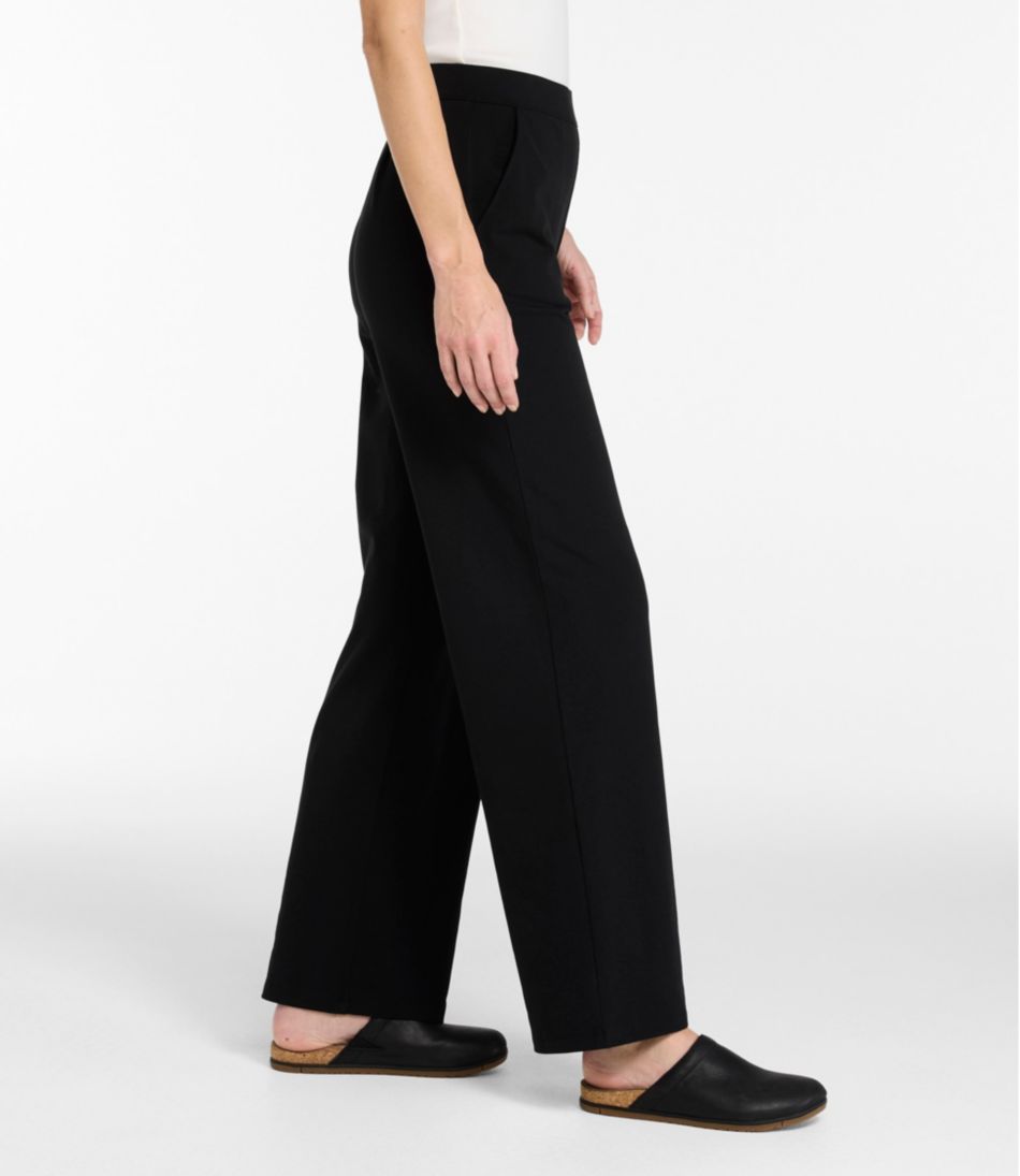 Women's Perfect Fit Pants Wide Straight-Leg