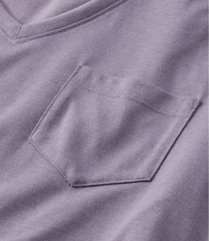 Women's Vista Camp V-Neck Pocket Tee, Long-Sleeve