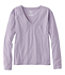 Long-Sleeve Women's Vista Camp V-Neck Pocket Tee