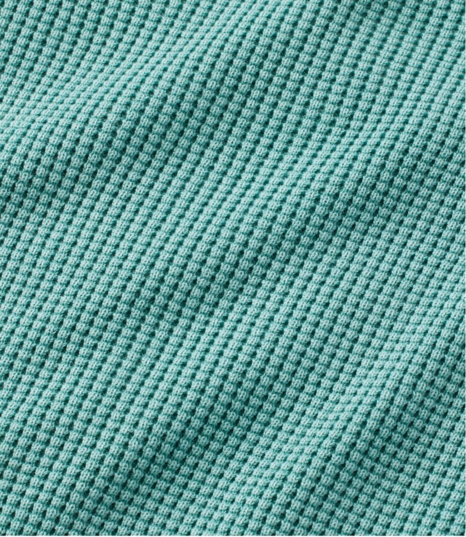 Women's Sunwashed Waffle Sweater Splitneck