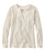 Women's Sunwashed Waffle Sweater Splitneck