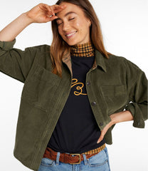 Women's Signature Corduroy Shirt Jac