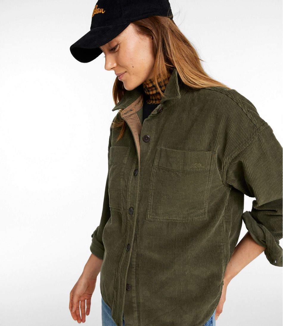 Women's Signature Corduroy Shirt Jac