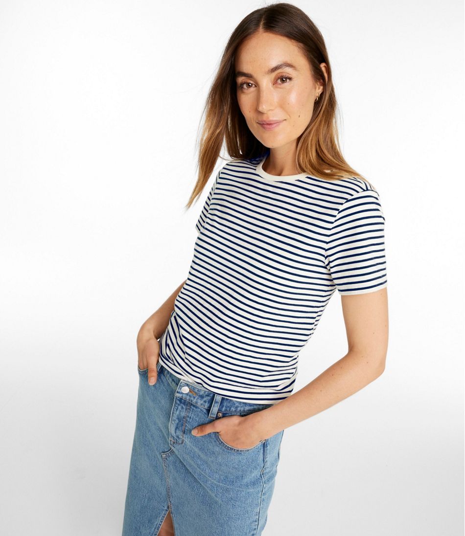 Women's Signature Premium Essential Tee, Short-Sleeve Novelty