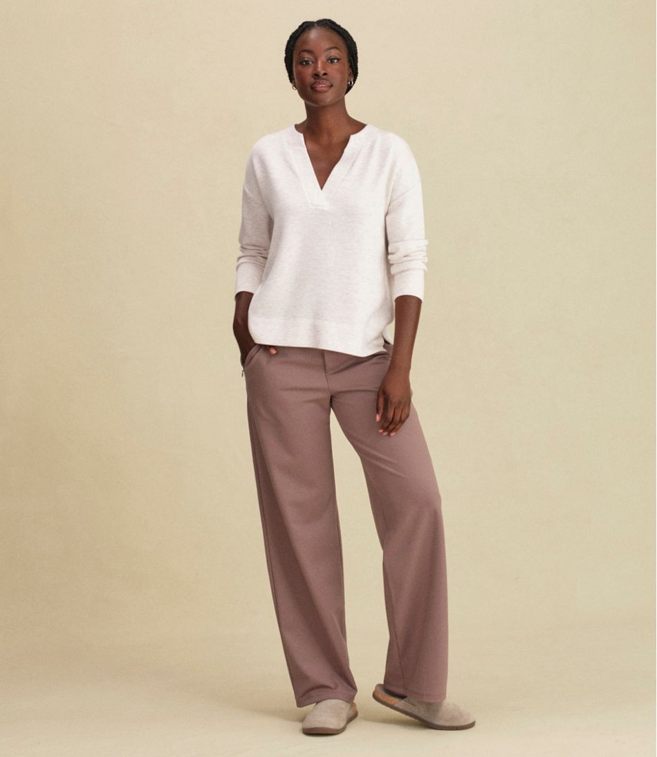 Women's L.L.Bean CloudSoft Splitneck Pullover