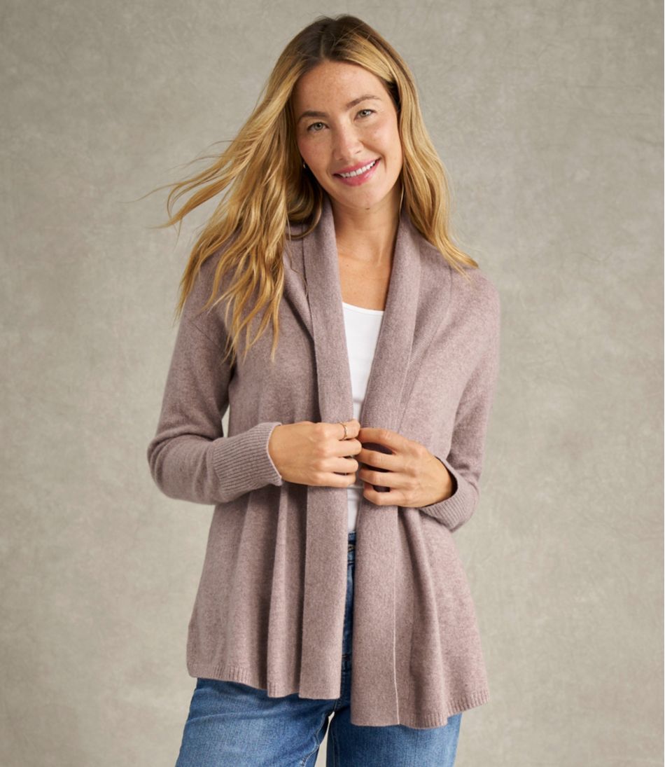 Relaxed Cardigan Women's Classic Cashmere Sweater