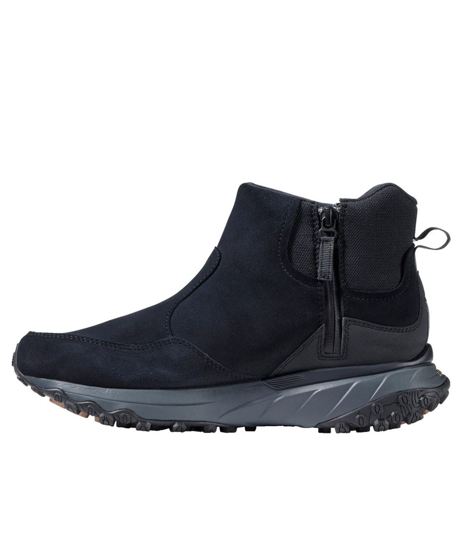 Women's Snow Sneaker Sport Waterproof Boots, Pull-On Side Zip
