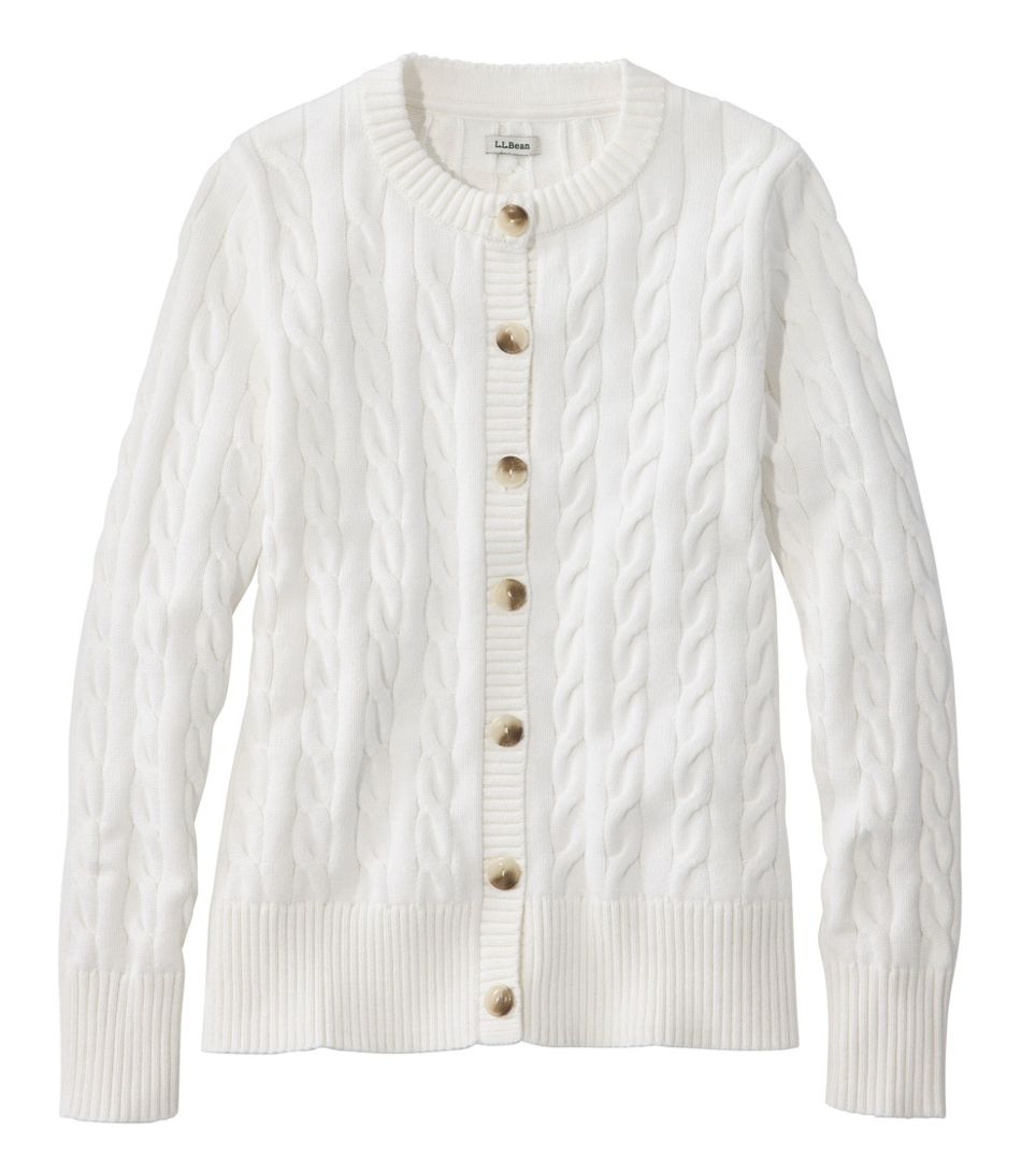 Cable Cardigan Women's The Original Double L® Sweater