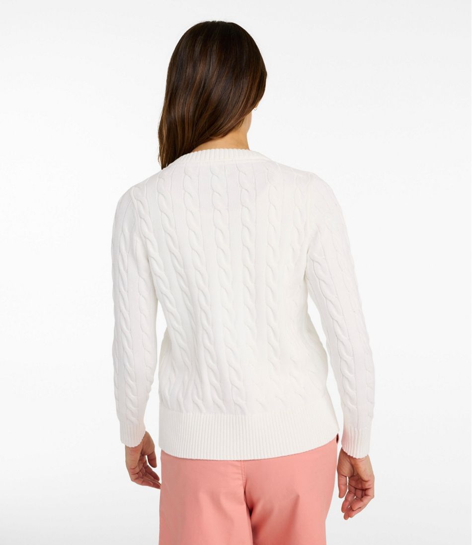 Cable Cardigan Women's The Original Double L® Sweater