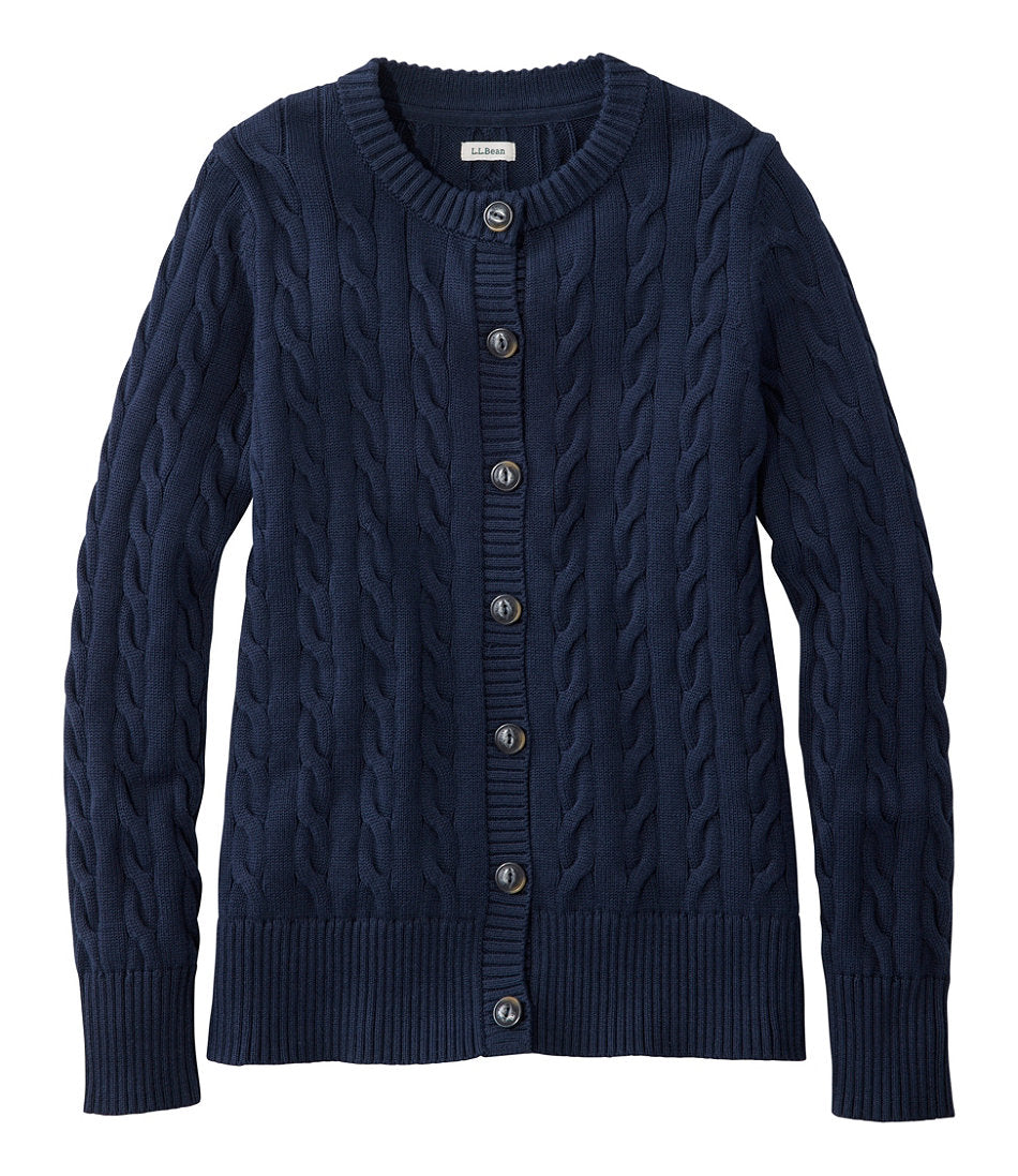 Women's The Original Double L® Sweater Cable Cardigan