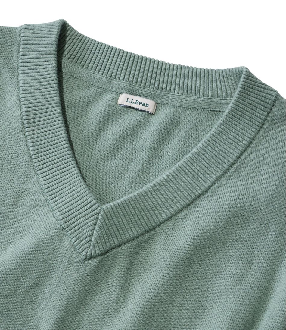 V-Neck Women's Cotton/Cashmere Sweater
