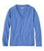 V-Neck Women's Cotton/Cashmere Sweater