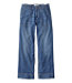 Mid-Rise Wide-Leg Ankle Women's Signature Utility Jeans