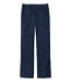 Women's Comfort Stretch Patch Pocket Pants Mid-Rise Wide Straight-Leg Chino