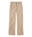Women's Comfort Stretch Patch Pocket Pants Mid-Rise Wide Straight-Leg Chino