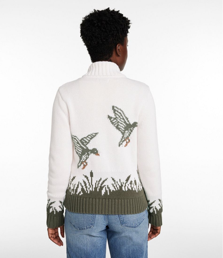 Women's Signature Original Cotton Sweater Shawl Cardigan Novelty