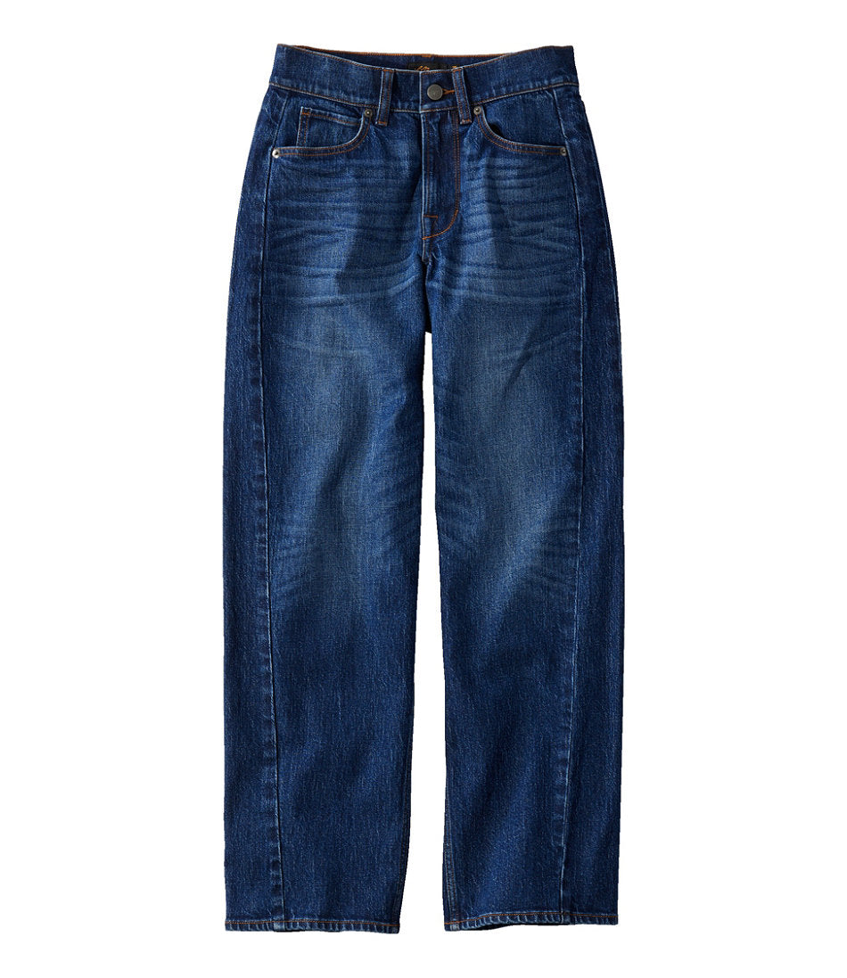 High-Rise Barrel Ankle Women's Signature 1912 Premium Jeans