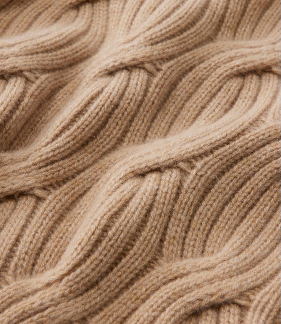 Crewneck Women's Signature Premium Cashmere Cable Sweater