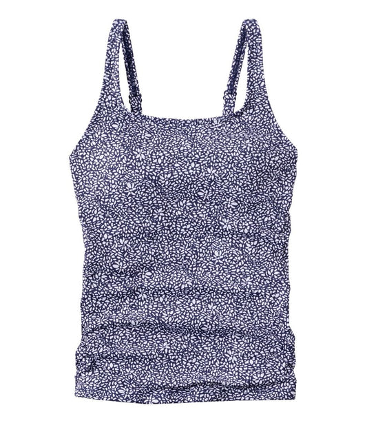 Women's L.L.Bean Coastal Essential Scoop Tankini Top, Print