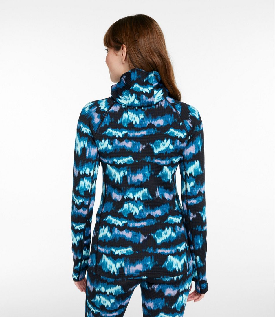 Women's L.L.Bean Heavyweight Base Layer Hoodie Printed