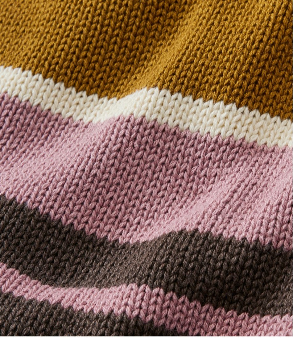 Shawl Cardigan Stripe Women's Signature Original Cotton Sweater