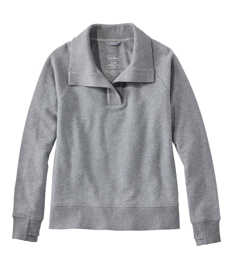 Women's Bean's Cozy Splitneck Pullover Sweatshirt