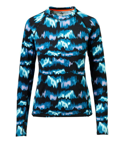 Women's L.L.Bean Heavyweight Base Layer Crew Top, Print