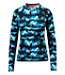 Women's L.L.Bean Heavyweight Base Layer Crew Top Print