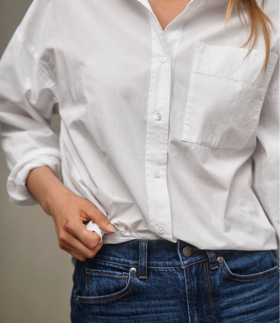 Long-Sleeve Women's Signature Premium Essential Poplin Shirt