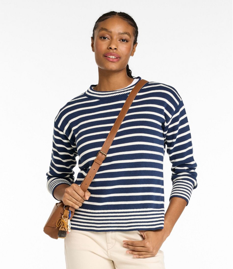 Crewneck Women's Signature Original Cotton Sweater