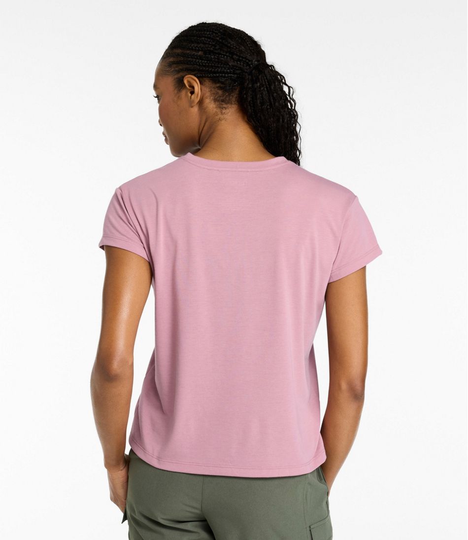 Women's Mountainside Crewneck Tee, Short-Sleeve Graphic