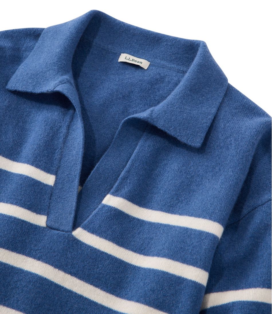 Relaxed Polo Women's Classic Cashmere Sweater