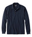 Men's Carefree Unshrinkable Polo Long-Sleeve Without Pocket