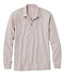 Men's Carefree Unshrinkable Polo Long-Sleeve Without Pocket