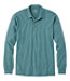 Men's Carefree Unshrinkable Polo Long-Sleeve Without Pocket