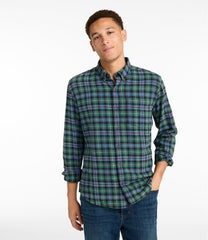 Slightly Fitted Untucked Fit Men's Sunwashed Twill Shirt