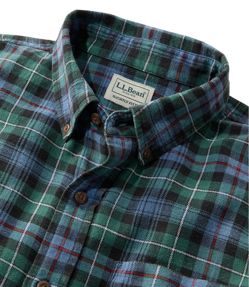 Slightly Fitted Untucked Fit Men's Sunwashed Twill Shirt