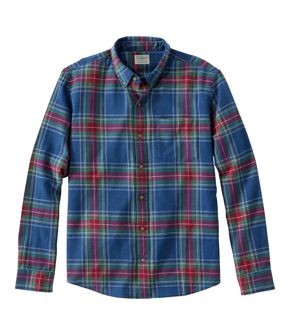 Slightly Fitted Untucked Fit Men's Sunwashed Twill Shirt