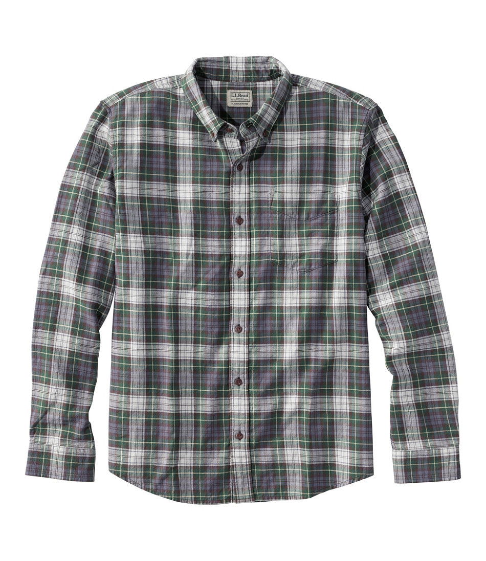 Slightly Fitted Untucked Fit Men's Sunwashed Twill Shirt