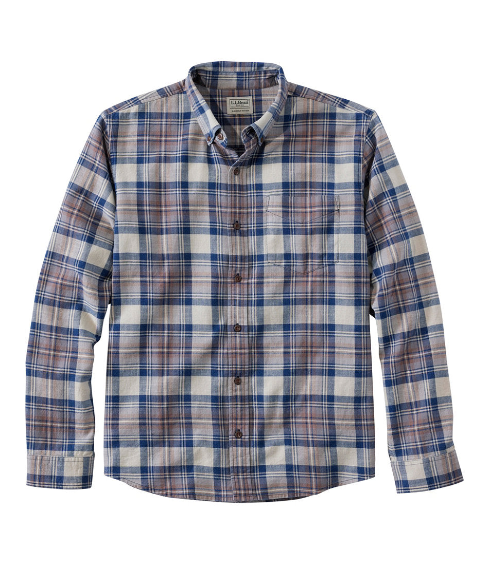 Slightly Fitted Untucked Fit Men's Sunwashed Twill Shirt