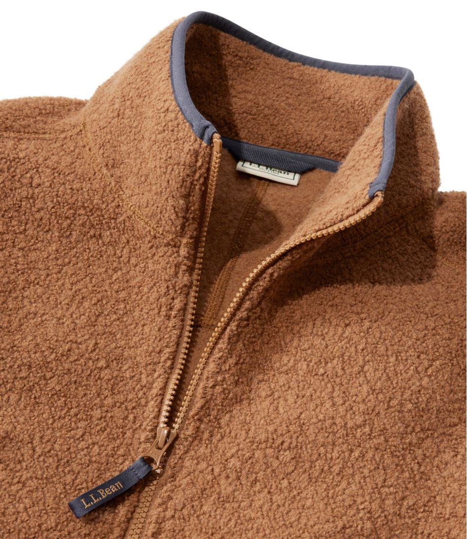 Men's All Season Wool Fleece Full-Zip Sweater