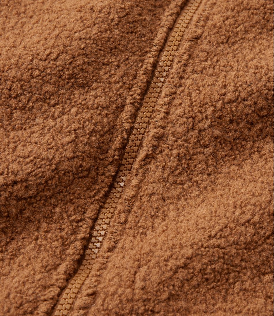 Men's All Season Wool Fleece Full-Zip Sweater