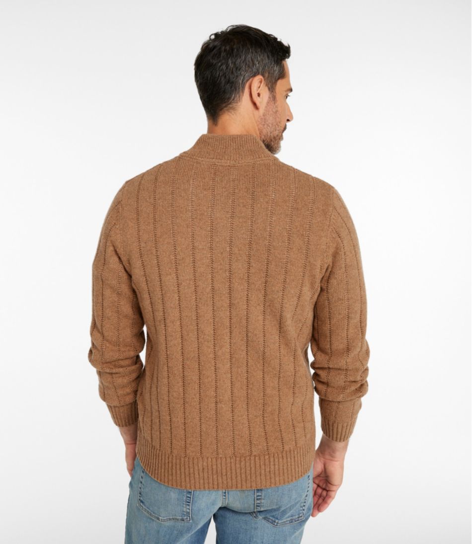 Mockneck Men's Riverton Wool/Cotton Sweater