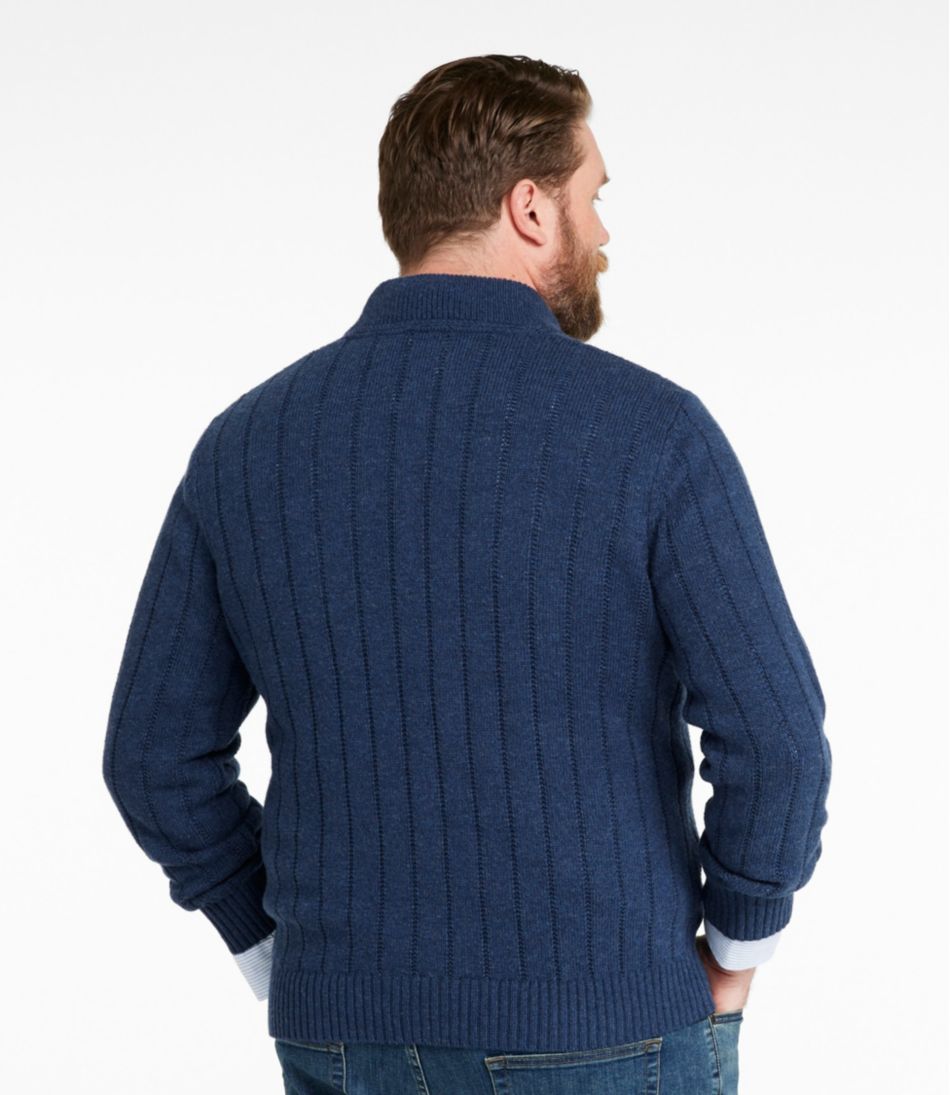 Mockneck Men's Riverton Wool/Cotton Sweater