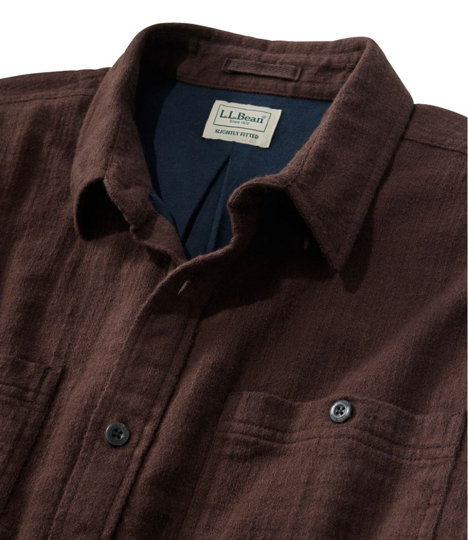 Men's 1912 Field Flannel Shirt Lined Slightly Fitted Untucked Fit