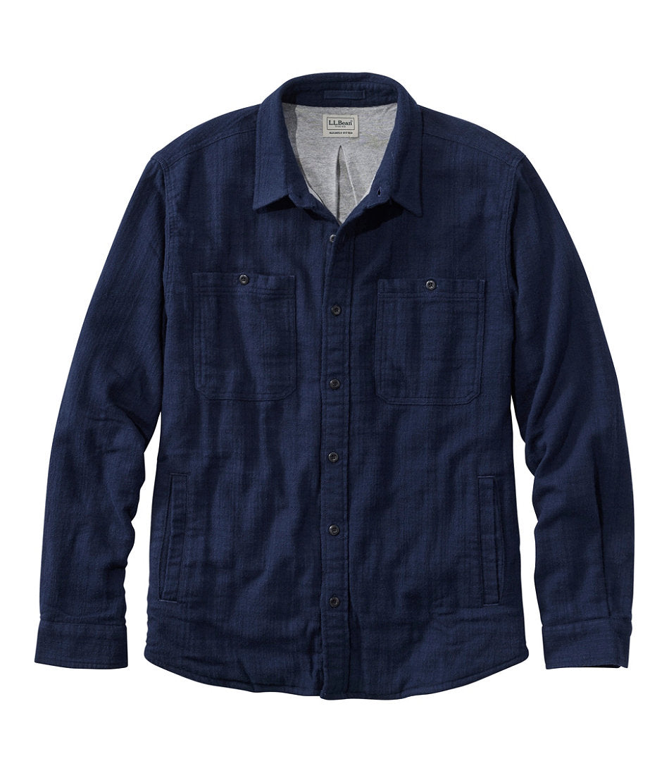 Slightly Fitted Untucked Fit Lined Men's 1912 Field Flannel Shirt