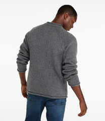 Rollneck Men's Bean's Classic Ragg Wool Sweater
