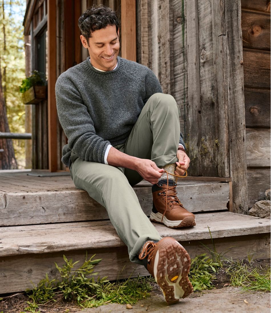 Rollneck Men's Bean's Classic Ragg Wool Sweater