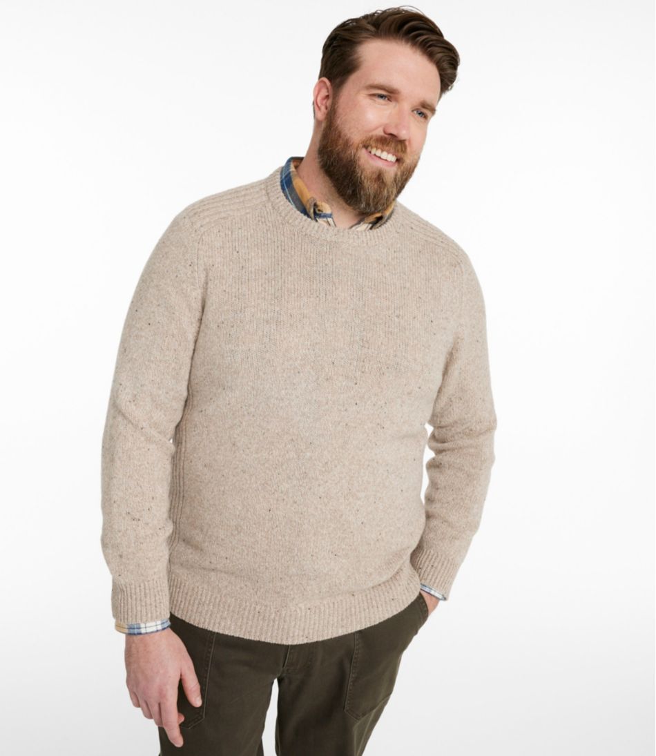Men's All Seasons Wool Crewneck Sweater